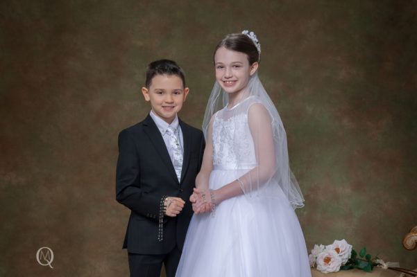 First Communion Photographer in Haddonfield New Jersey