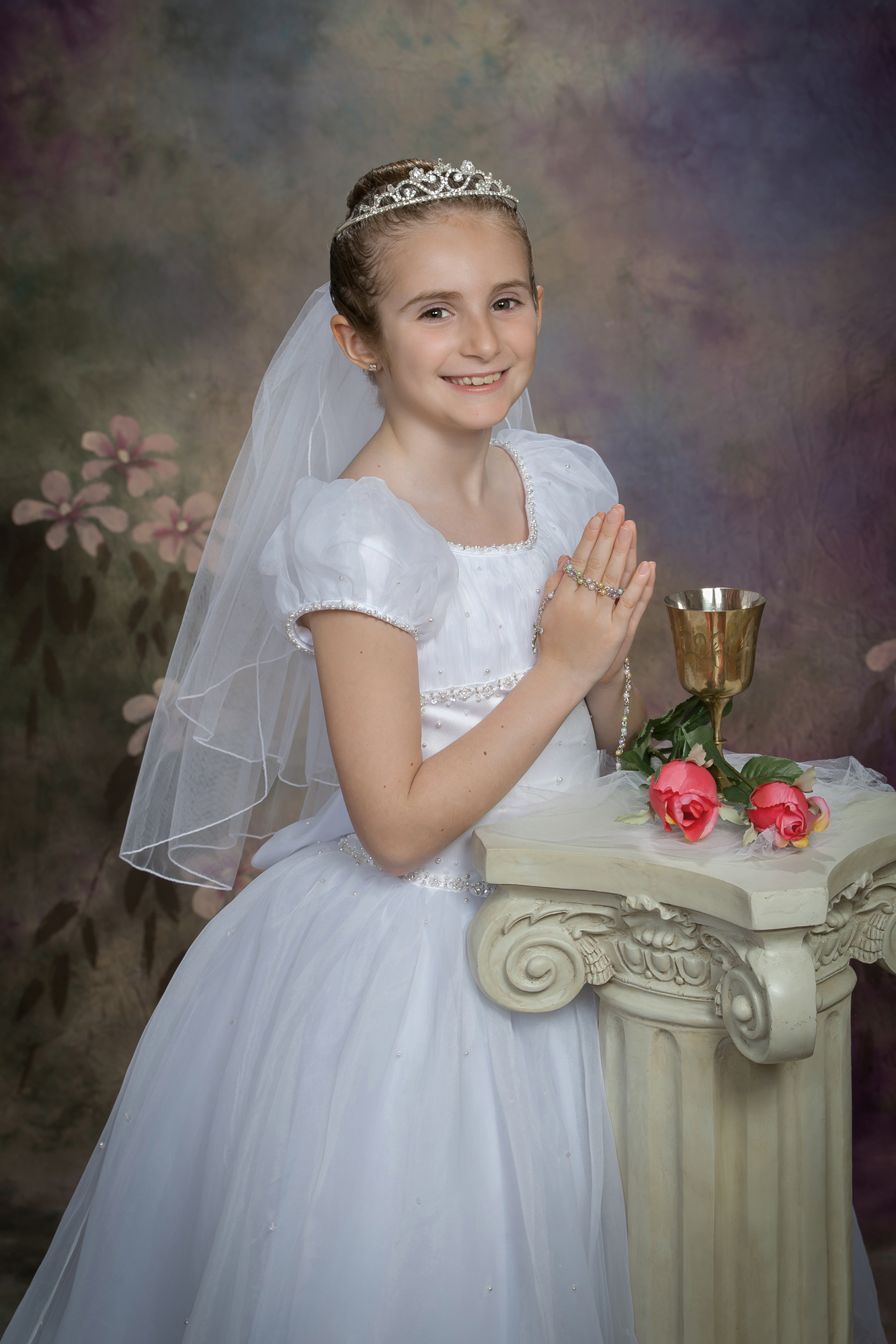 Communion Photographer in Our lady of the Lakes Medford New Jersey