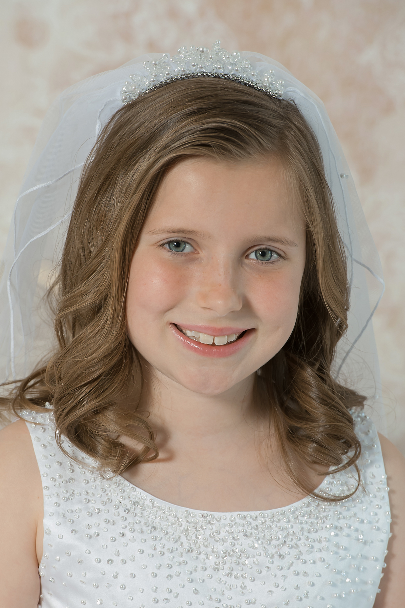 First Communion Girl Picture in New Jersey